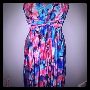 Strapless Maxi Dress